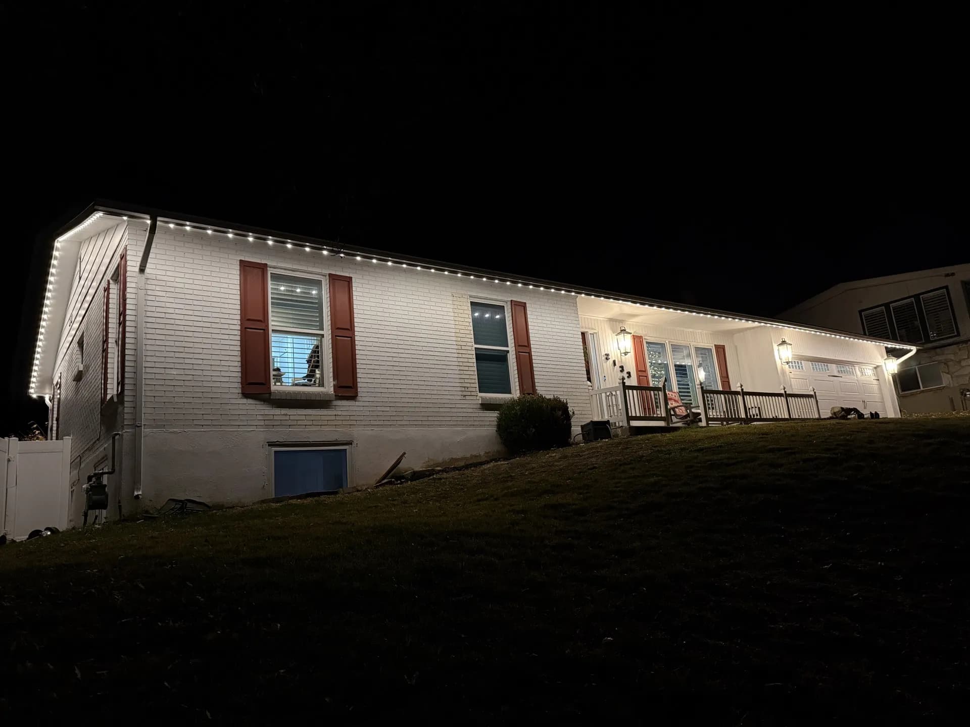 Utah home with premium permanent LED lighting installation